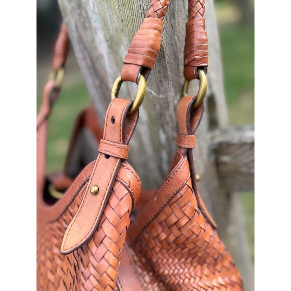 Cole Haan woven leather Genevieve shoulder bag - Picture 7 of 12